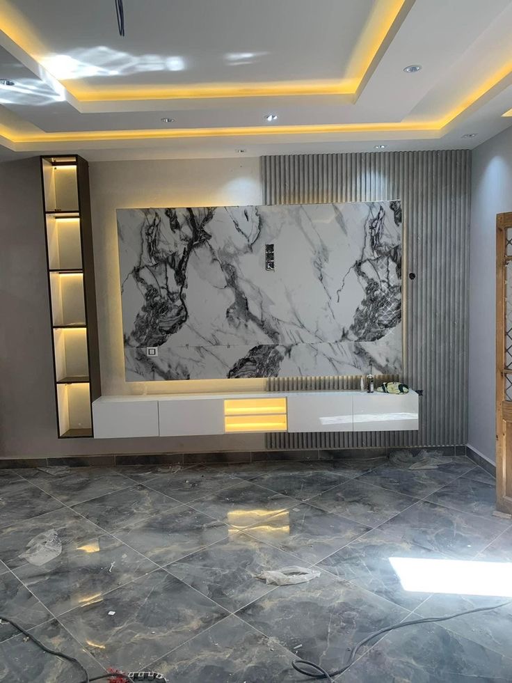 Tv wall unit